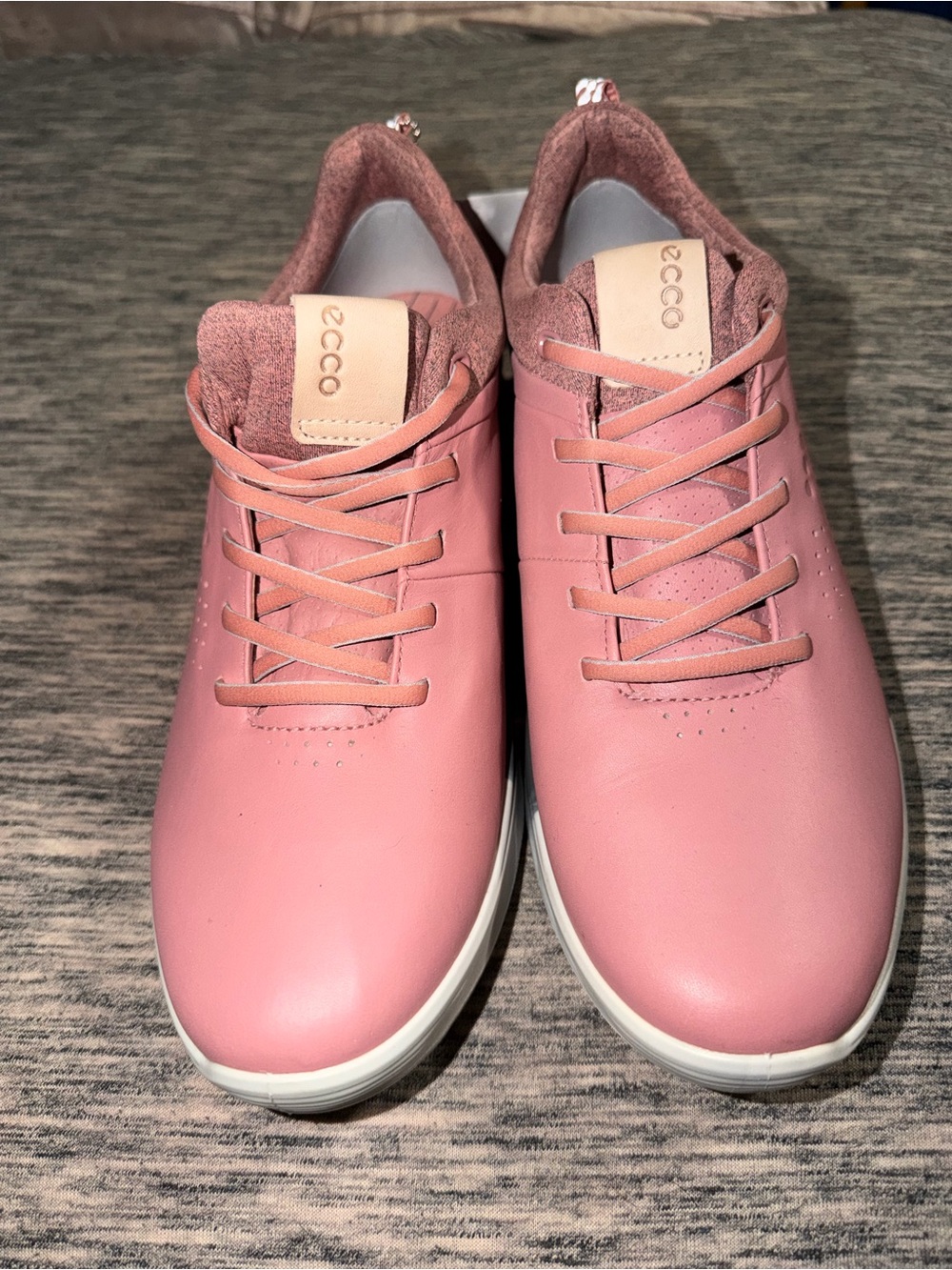 ECCO S-Three Gore-TEX Waterproof | Golf Shoes, 9-9.5 Pink